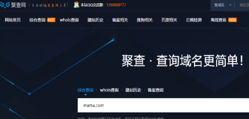 网站域名综合查询,域名查网址