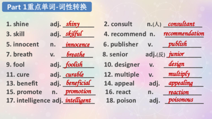 consult的各种词性,consult的词性变化