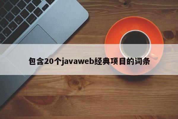 包含20个javaweb经典项目的词条