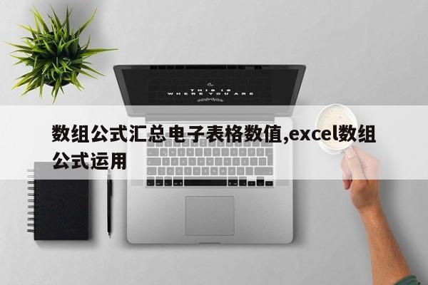 数组公式汇总电子表格数值,excel数组公式运用